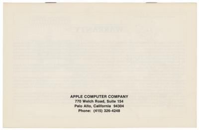 Lot #5010 Steve Jobs: Original 1976 Apple-I Cassette Interface Manual - Image 6