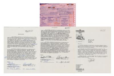 Lot #5054 Bill Gates Document Signed - Image 2