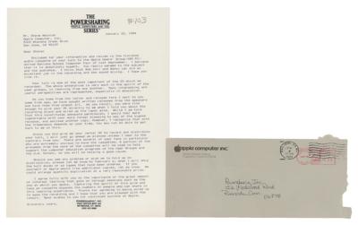 Lot #5027 Steve Wozniak Document Signed - Image 2