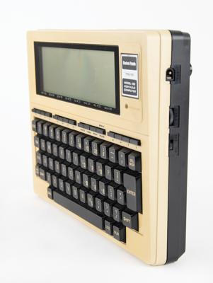 Lot #5053 Bill Gates Personally-Used TRS-80 Model 100 Computer with Autograph Note Signed - Image 6