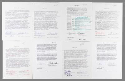 Lot #5039 Apple: Sculley, Raskin, Atkinson, Gassée, etc. (8) Documents Signed