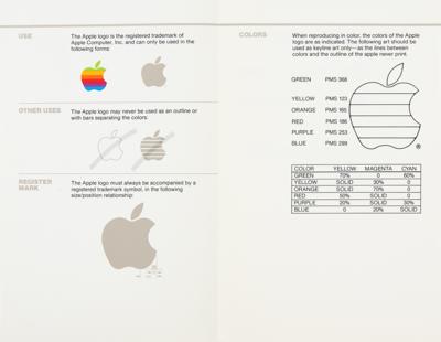 Lot #5026 Apple: 1983 Macintosh Introduction Plan and Logo Leaflet - Image 12
