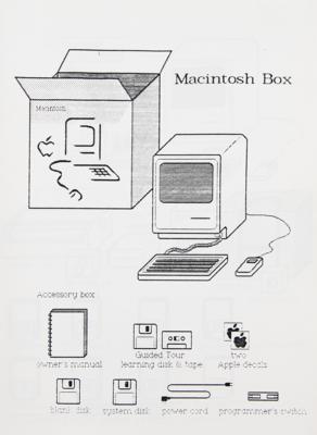 Lot #5026 Apple: 1983 Macintosh Introduction Plan and Logo Leaflet - Image 6