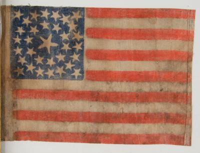 Lot #78 American Parade Flag, 33-Star (Oregon Statehood) 1859-1861 - Image 2