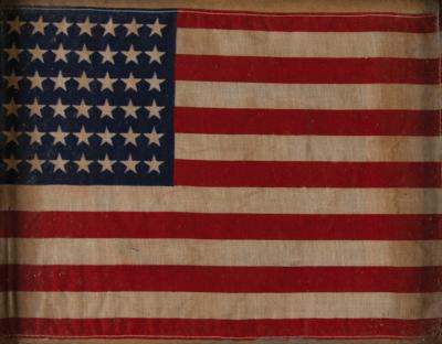 Lot #82 American Parade Flag, 42-Star (Washington Statehood) 1889-1890 - Image 2