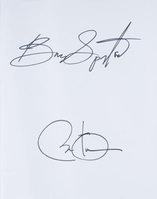 Lot #59 Barack Obama and Bruce Springsteen Signed Book - Image 2