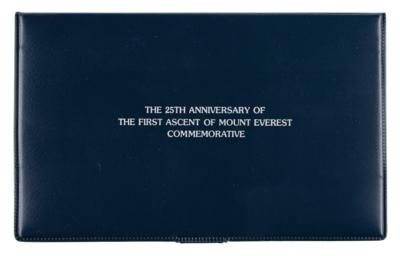 Lot #164 Edmund Hillary and Tenzing Norgay Signed Commemorative Cover - Image 3