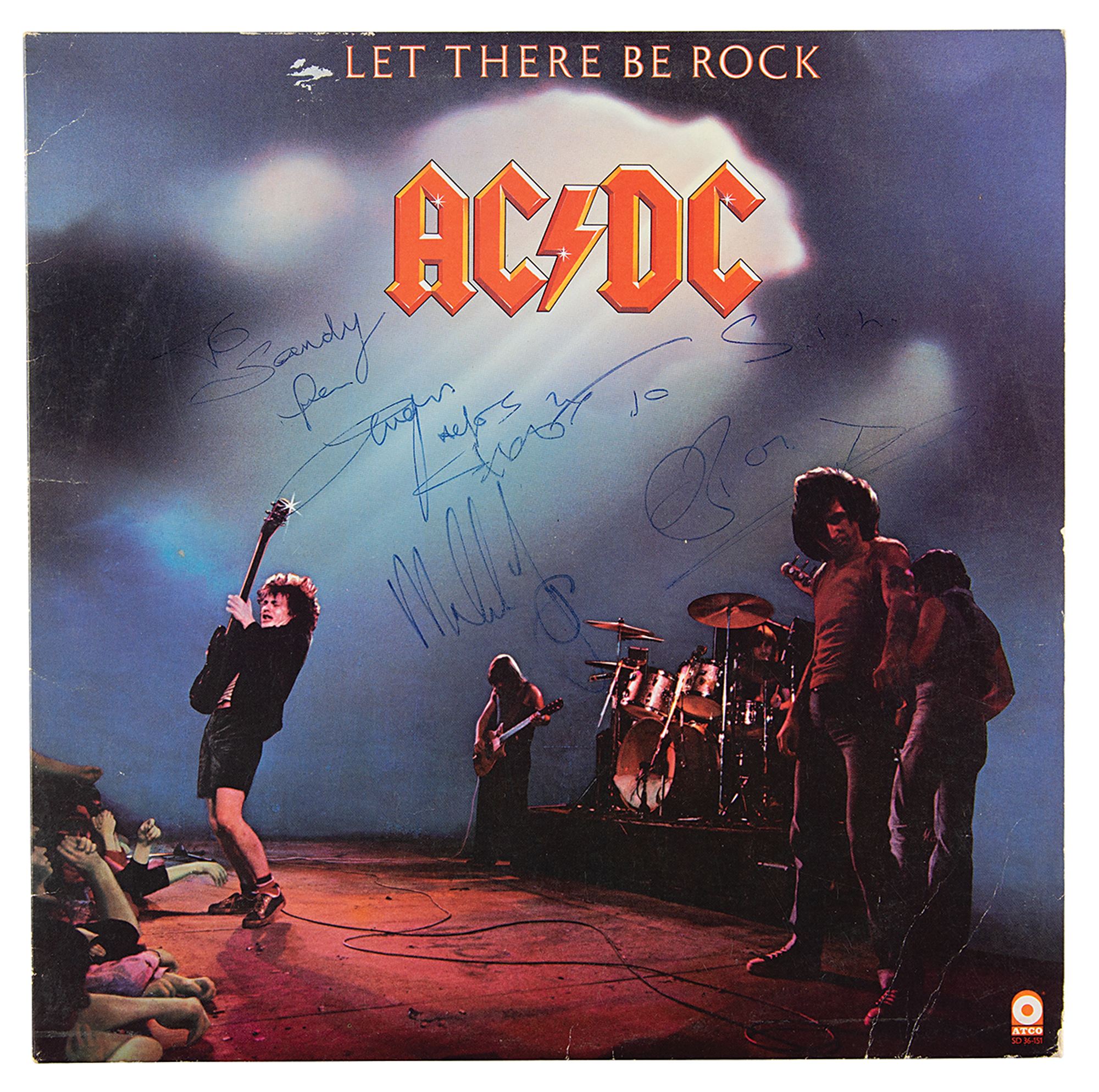 AC/DC Signed Album Auction