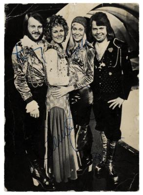Lot #509 ABBA Signed Photograph