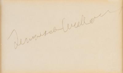 Lot #426 Tennessee Williams Signature - Image 2