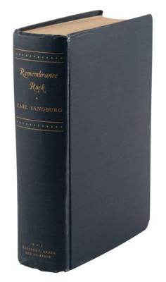 Lot #410 Carl Sandburg Signed Book - Image 3