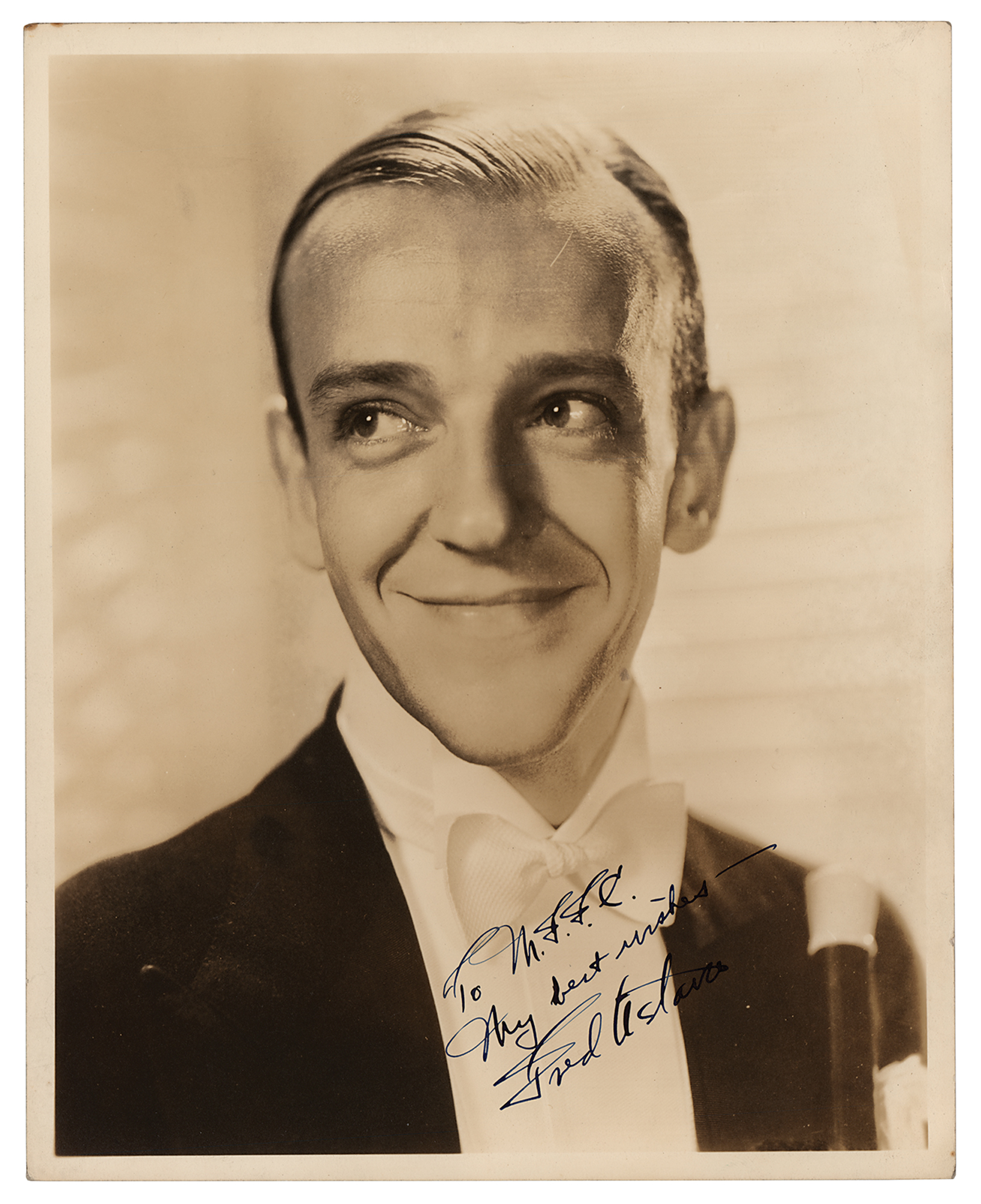 Lot #531 Fred Astaire Signed Photograph