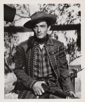 Lot #603 Gregory Peck Signed Photograph