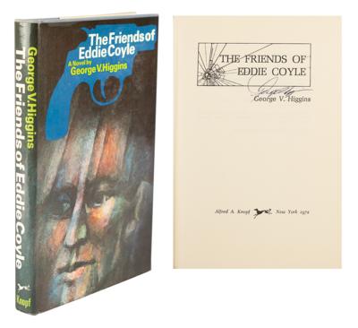 Lot #396 The Friends of Eddie Coyle: George V. Higgins Signed Book and Robert Mitchum Signed Photograph - Image 2