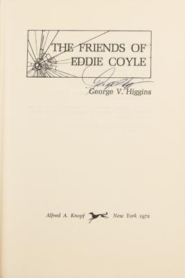 Lot #396 The Friends of Eddie Coyle: George V. Higgins Signed Book and Robert Mitchum Signed Photograph - Image 3
