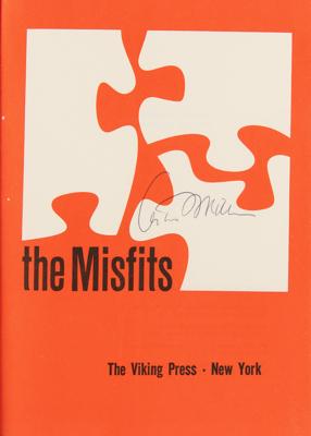 Lot #406 Arthur Miller Signed Book - Image 2