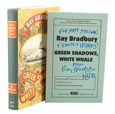 Lot #379 Ray Bradbury (2) Signed Books