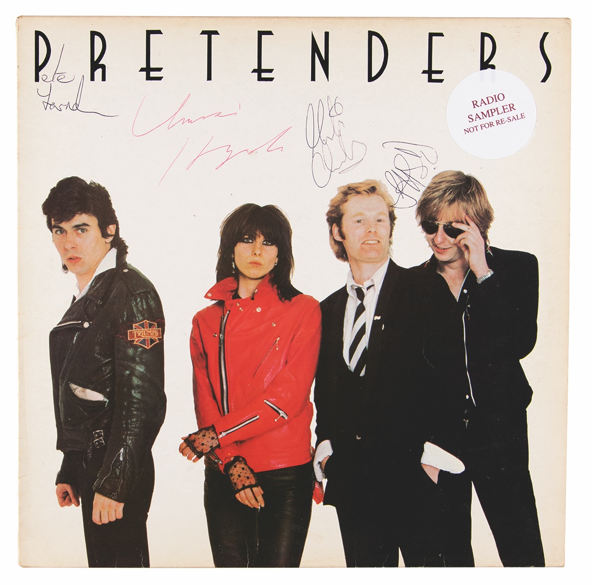 Lot #496 The Pretenders Signed Album