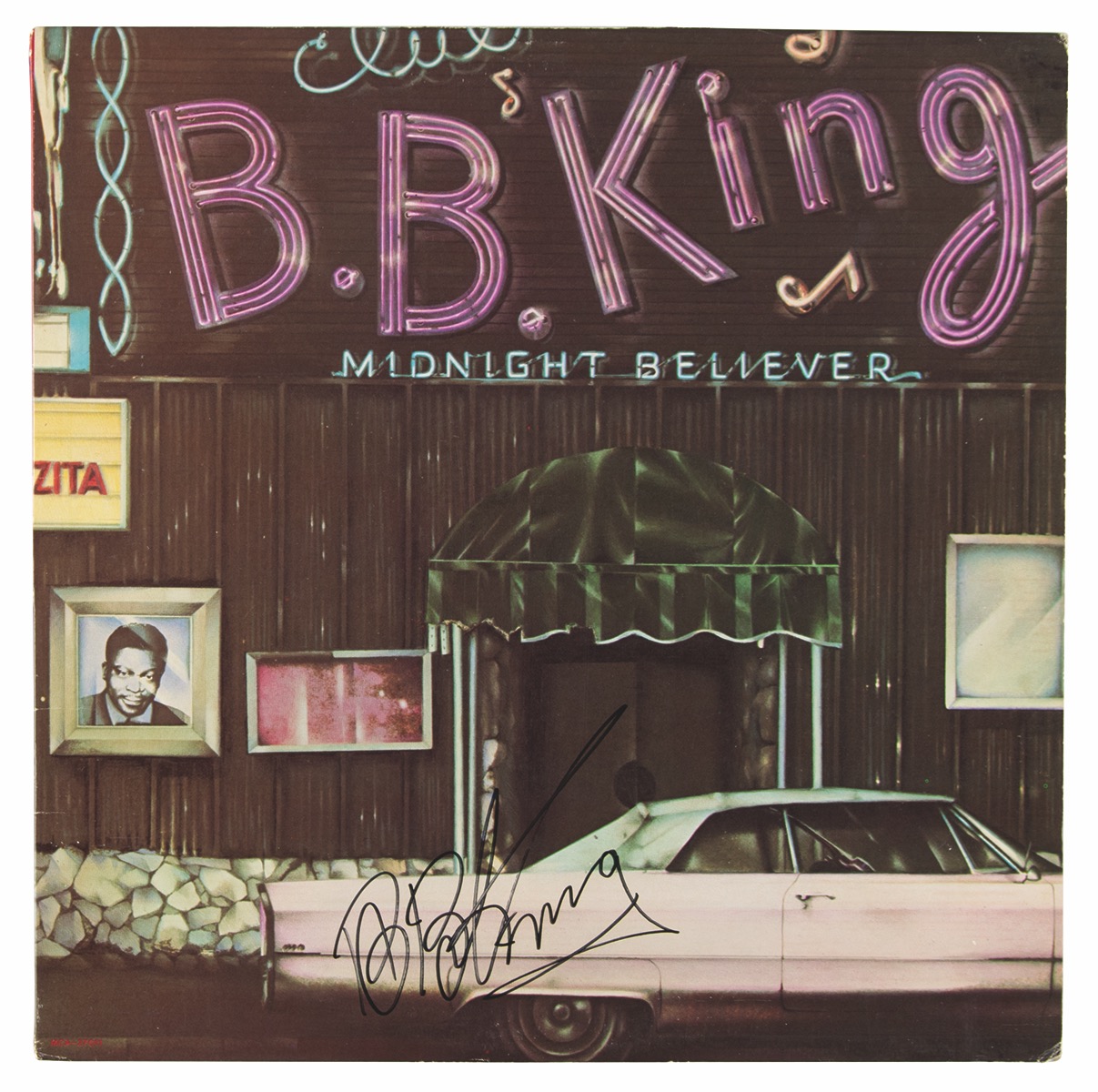 Lot #454 B. B. King Signed Album