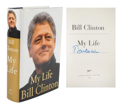 Lot #35 Bill Clinton Signed Book