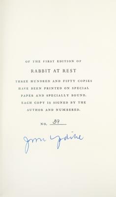 Lot #420 John Updike Signed Book - Image 2