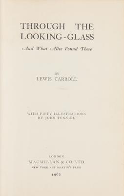 Lot #343 Charles Dodgson: Through the Looking Glass and What Alice Found There (1962) - Image 2