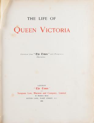 Lot #136 Queen Victoria (2) Oversized Illustrated Books - Image 4