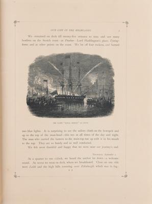 Lot #136 Queen Victoria (2) Oversized Illustrated Books - Image 6