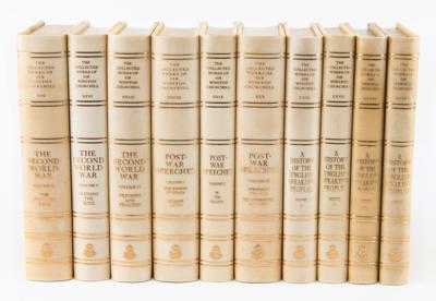 Lot #120 The Collected Works of Sir Winston Churchill, Centenary Limited Edition, 34-Volume Set (1973) - Image 3