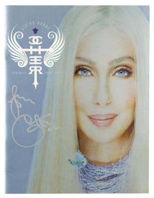 Lot #510 Cher Signed Tour Book