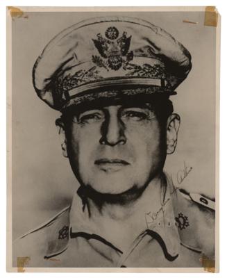 Lot #227 Douglas MacArthur Signed Photograph