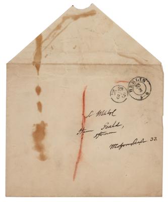 Lot #106 Alexander von Humboldt Autograph Letter Signed - Image 2