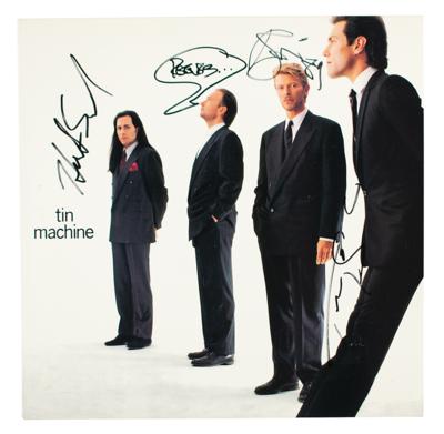Lot #469 David Bowie and Tin Machine Signed Album