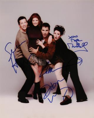 Lot #630 Will and Grace Cast-Signed Photograph