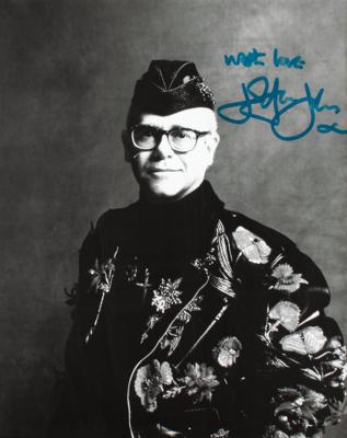 Lot #483 Elton John Signed Photograph