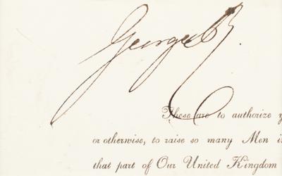 Lot #175 King George IV Signature - Image 2