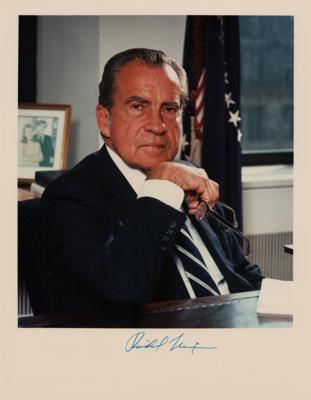 Lot #51 Richard Nixon Signed Photograph