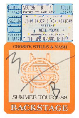 Lot #474 Crosby, Stills, Nash and Young Signed Album - Image 2