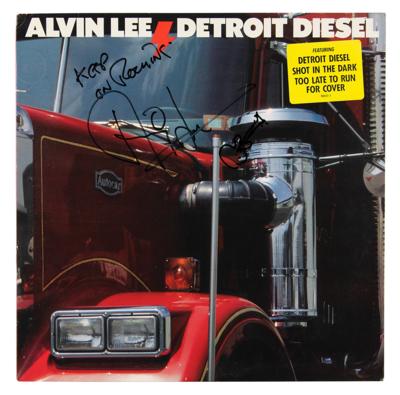 Lot #487 Alvin Lee Signed Album - Image 1