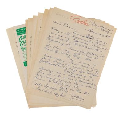 Lot #635 Jim Thorpe Archive for His Unpublished Autobiography - Image 4