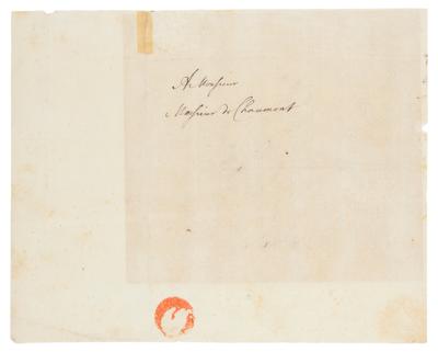 Lot #75 Benjamin Franklin Autograph Letter Signed - Image 3