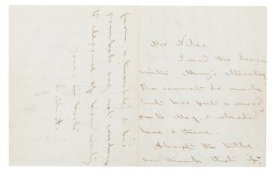 Lot #332 Louisa May Alcott Autograph Letter Signed on 'Little Women'