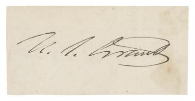 Lot #12 U. S. Grant Signature