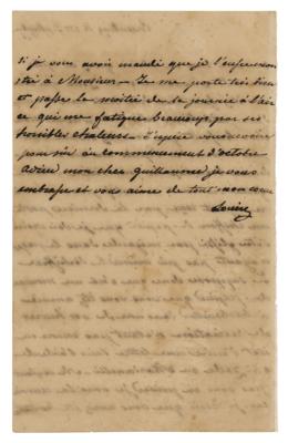 Lot #130 Marie Louise of Parma Autograph Letter Signed - Image 2