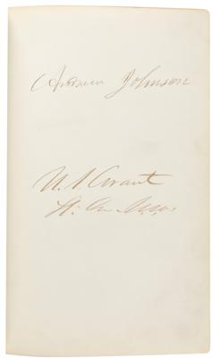 Lot #10 Abraham Lincoln, U.S. Grant, George A. Custer, and Civil War Figures Signed Autograph Album - Image 2