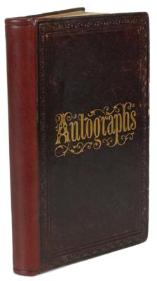 Lot #10 Abraham Lincoln, U.S. Grant, George A. Custer, and Civil War Figures Signed Autograph Album - Image 6