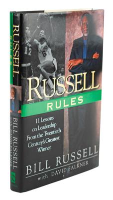 Lot #654 Bill Russell Signed Book - Image 3