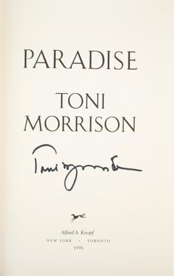 Lot #408 Toni Morrison (2) Signed Books - Image 2