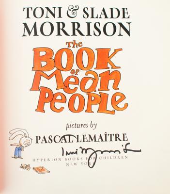 Lot #408 Toni Morrison (2) Signed Books - Image 3