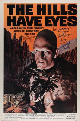 Lot #576 The Hills Have Eyes Multi-Signed Poster